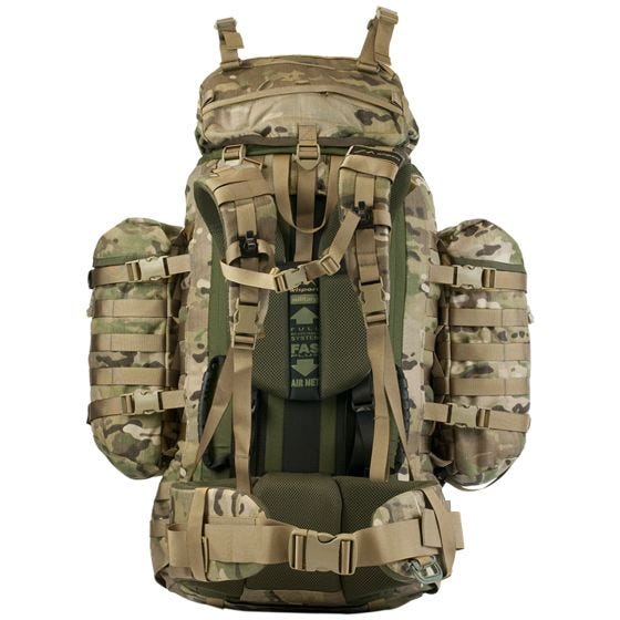 Mochila Wisport Raccoon 65 l en MultiCam