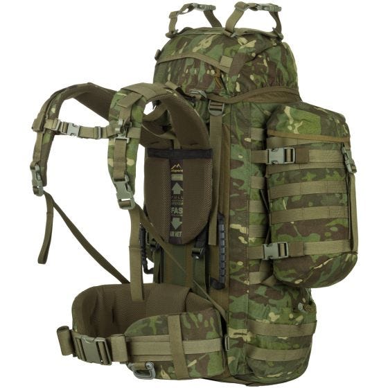 Mochila Wisport Raccoon 65 l en MultiCam Tropic