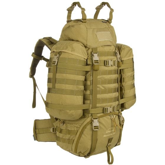 Mochila Wisport Raccoon 65 l en Coyote
