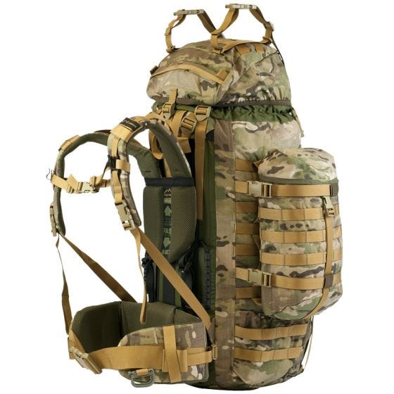 Mochila Wisport Raccoon 85 l en MultiCam