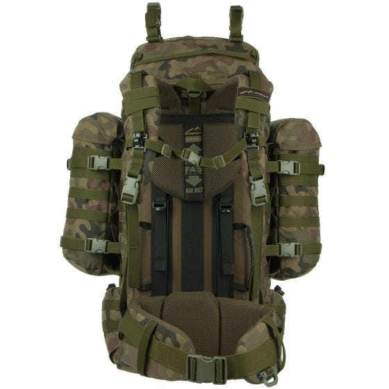 Mochila Wisport Raccoon 85 l en Woodland polaco