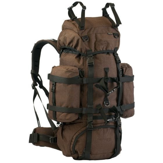 Mochila Wisport Reindeer Hunt 55 l en marrón