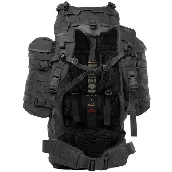Mochila Wisport Wildcat 65 l en negro