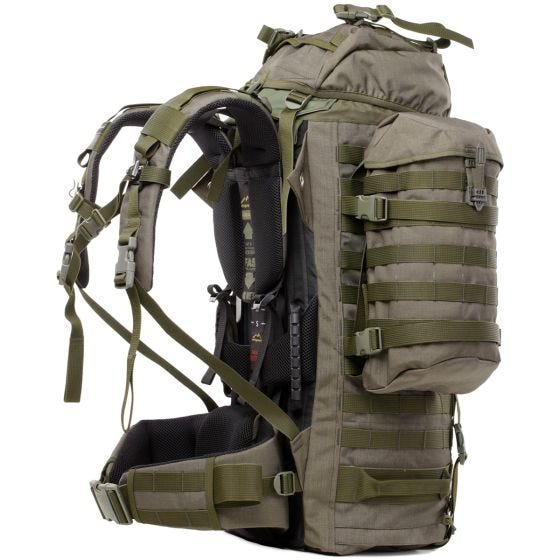 Mochila Wisport Wildcat 65 l en Olive Drab