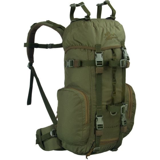 Mochila Wisport Woodcraft en Olive Green