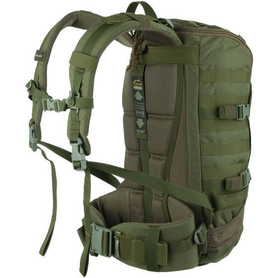 Mochila Wisport ZipperFox 25 l en Olive Green