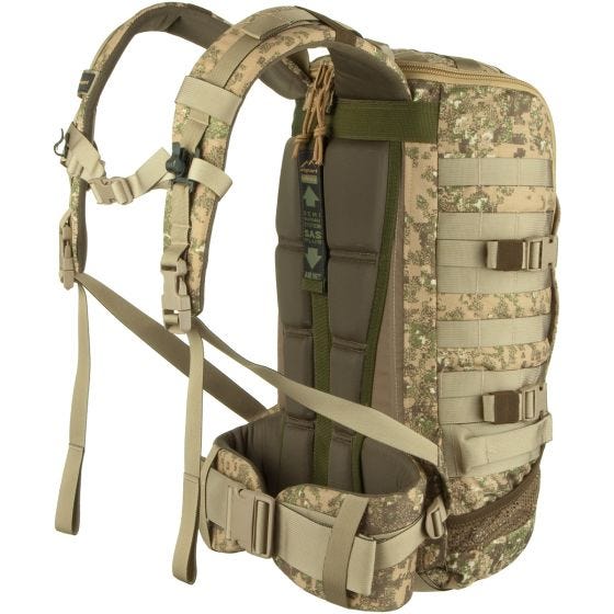 Mochila Wisport ZipperFox 25 l en PenCott Badlands