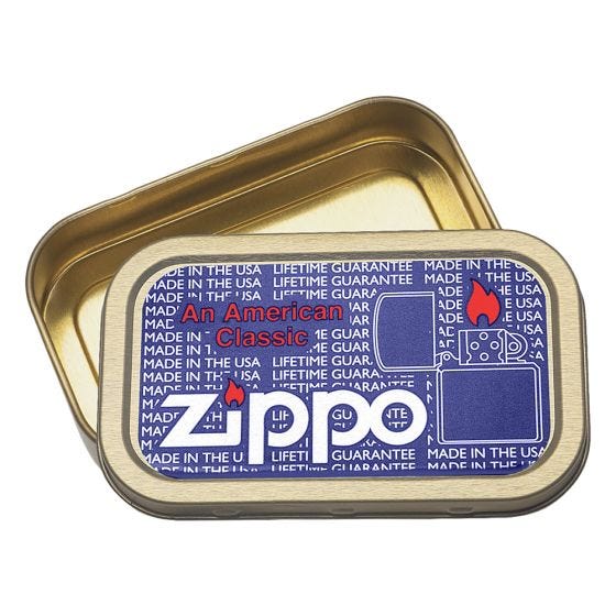 Lata de tabaco 3D Zippo 28 g