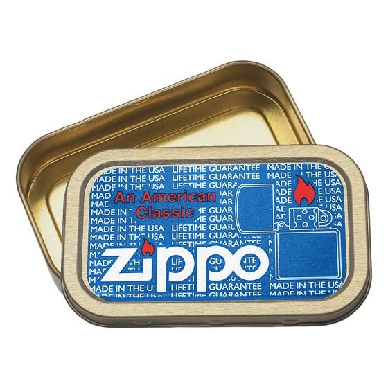 Lata de tabaco 3D Zippo 28 g