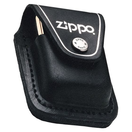 Funda para mechero con trabilla Zippo en negro